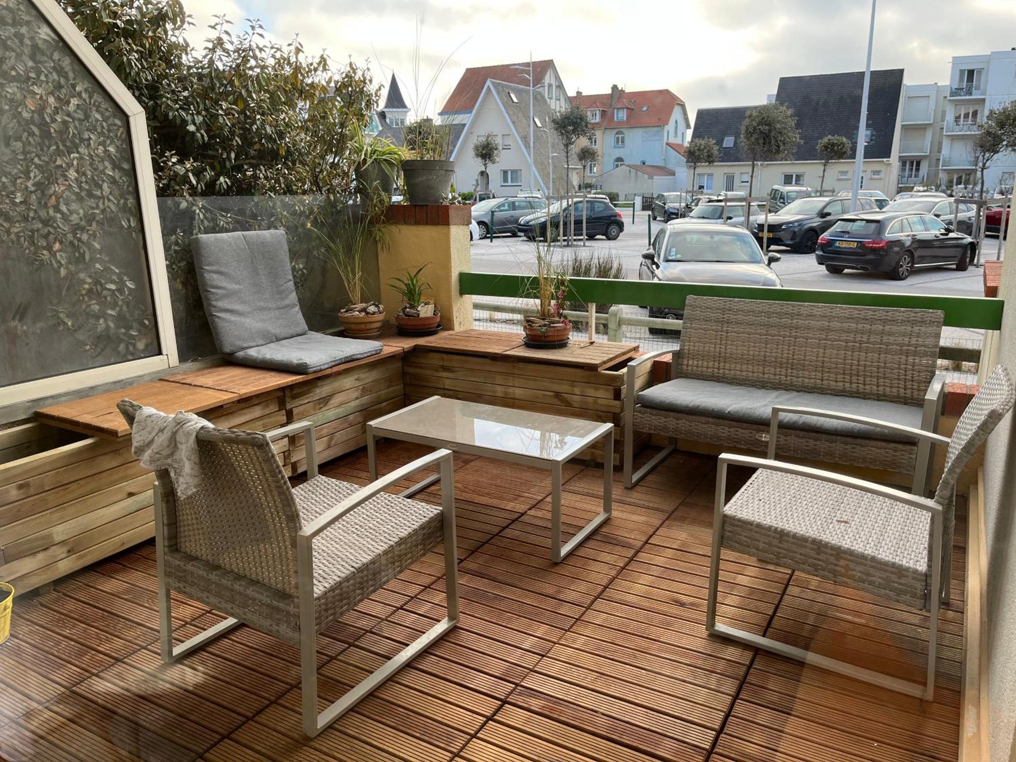 Agreable Appartement Et Terrasse A 2 Pas De La Mer ويميرو المظهر الخارجي الصورة